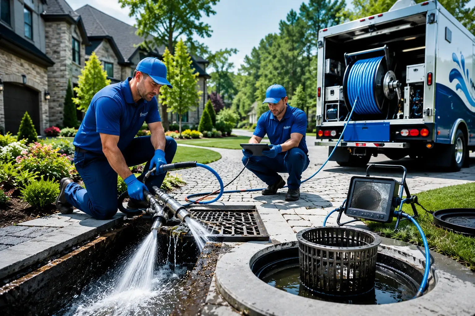 Local outdoor drain cleaning professionals in Colmar, PA